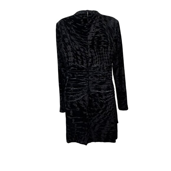 Dress The Population FAWN Velvet Burnout Mini Dress Size M/L New $258 - Picture 9 of 11